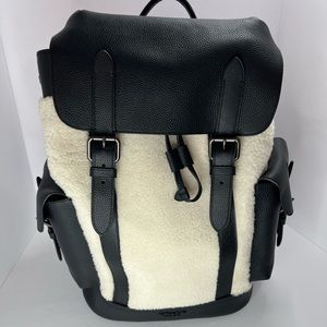 Coach Shearling backpack